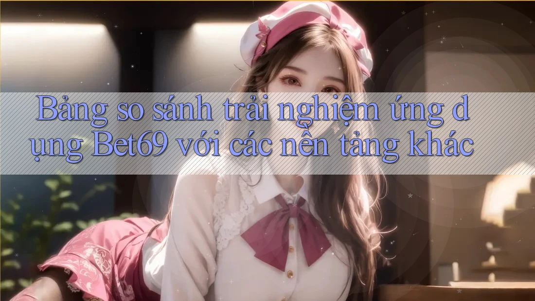 Bảng so sánh trải nghiệm ứng dụng Bet69 với các nền tảng khác