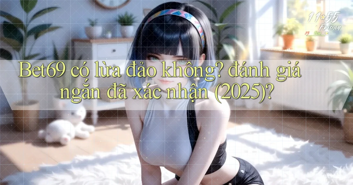 Bet69 có lừa đảo không đánh giá ngắn đã xác nhận (2025)