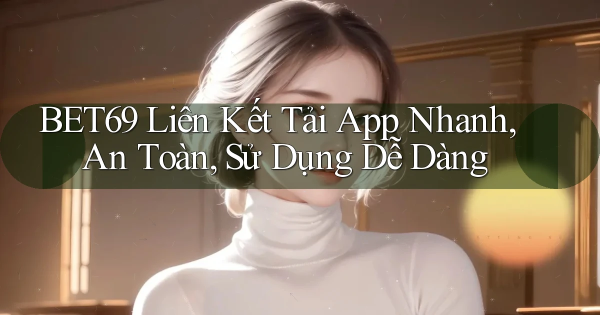 bet69  liên kết tải app nhanh, an toàn, sử dụng dễ dàng
