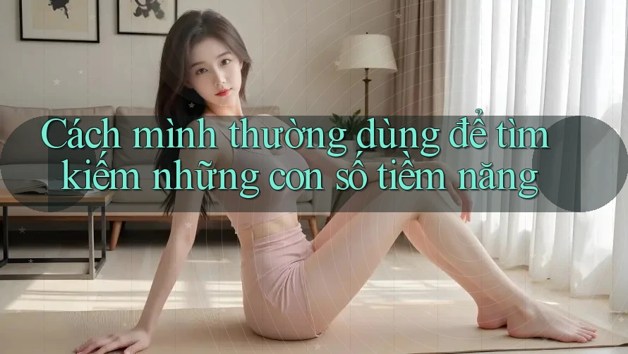 Cách mình thường dùng để tìm kiếm những con số tiềm năng
