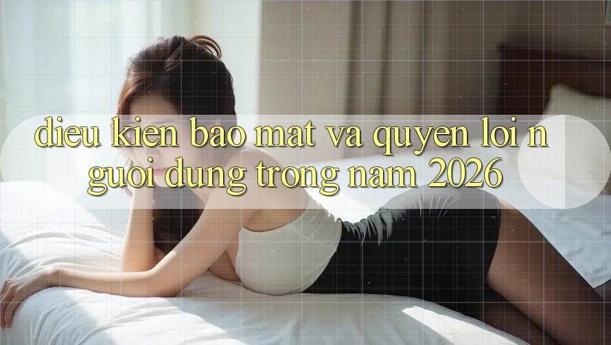 Điều kiện Bảo Mật Và Quyền Lợi Người dùng Trong Năm 2026