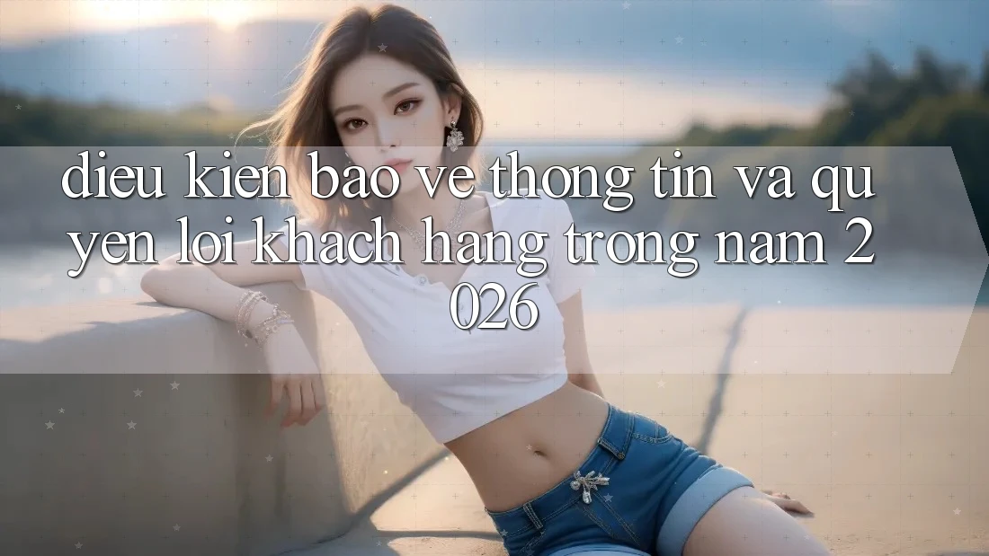 Điều kiện Bảo vệ thông tin Và Quyền Lợi Khách hàng Trong Năm 2026