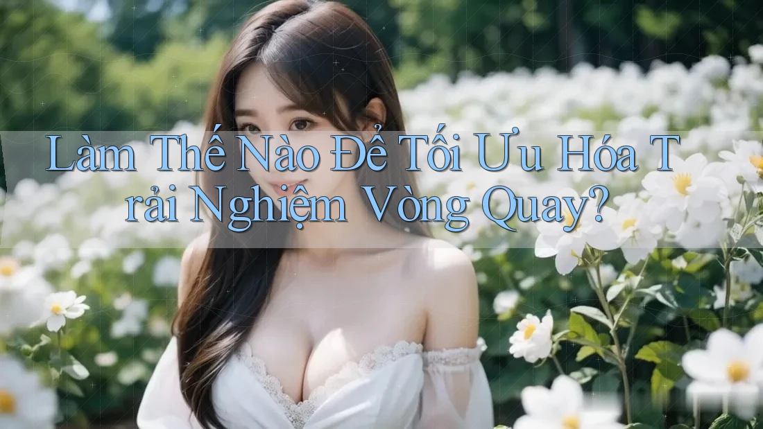 Làm Thế Nào Để Tối Ưu Hóa Trải Nghiệm Vòng Quay?
