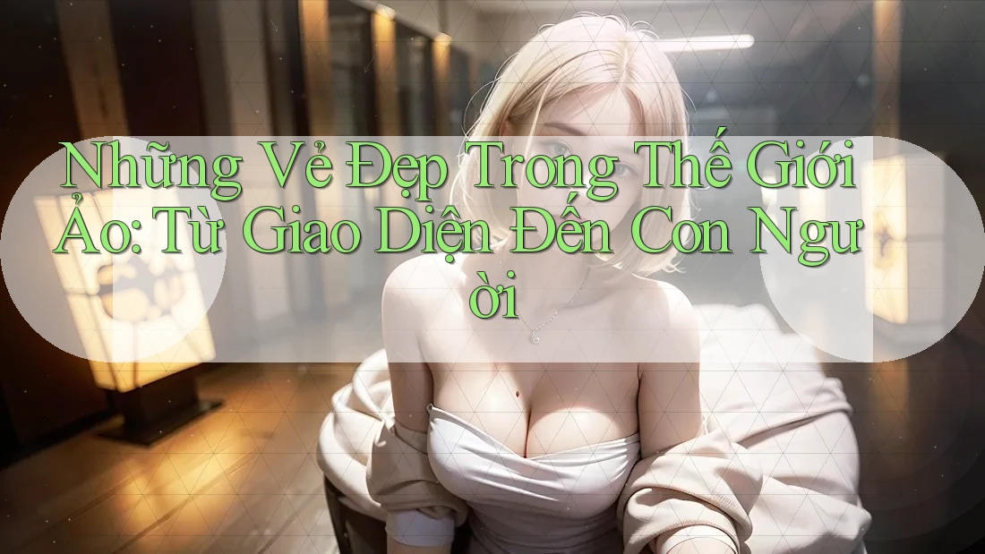 Những Vẻ Đẹp Trong Thế Giới Ảo: Từ Giao Diện Đến Con Người
