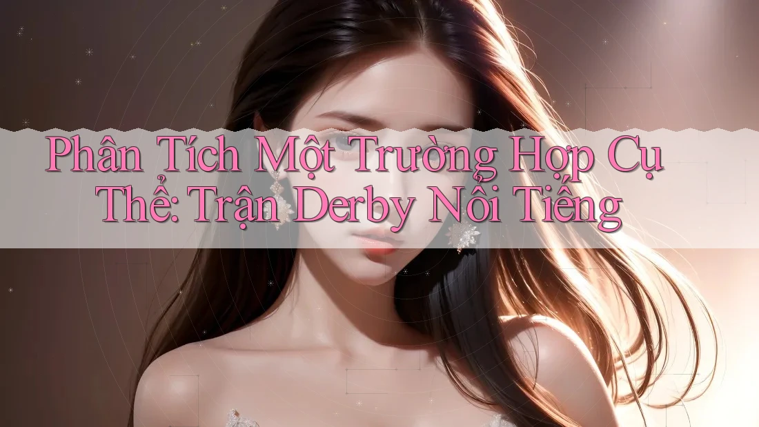 Phân Tích Một Trường Hợp Cụ Thể: Trận Derby Nổi Tiếng