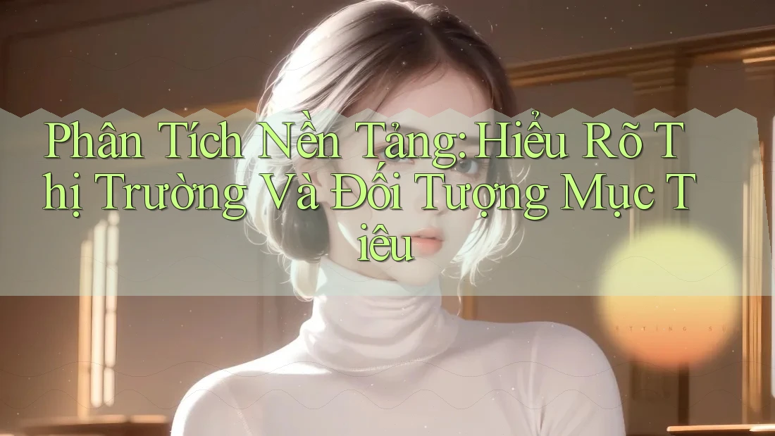 Phân Tích Nền Tảng: Hiểu Rõ Thị Trường Và Đối Tượng Mục Tiêu