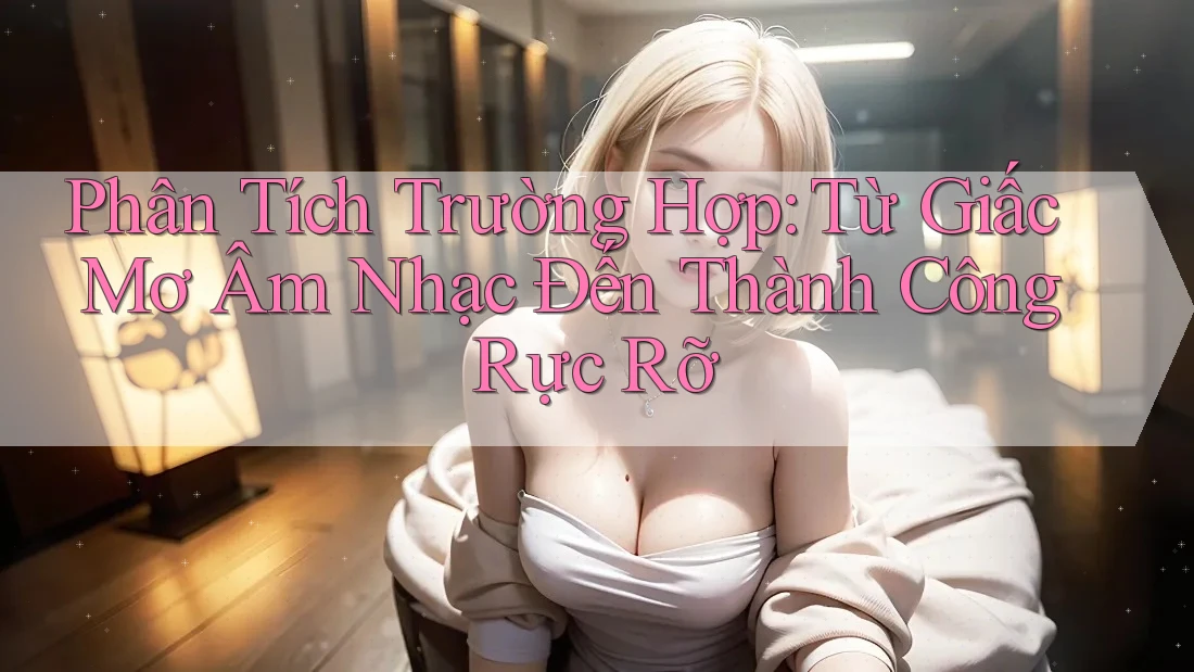 Phân Tích Trường Hợp: Từ Giấc Mơ Âm Nhạc Đến Thành Công Rực Rỡ