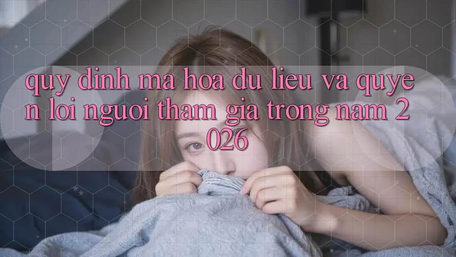 Quy định Mã hóa dữ liệu Và Quyền Lợi Người tham gia Trong Năm 2026