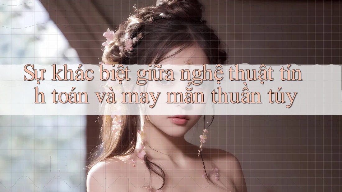 Sự khác biệt giữa nghệ thuật tính toán và may mắn thuần túy