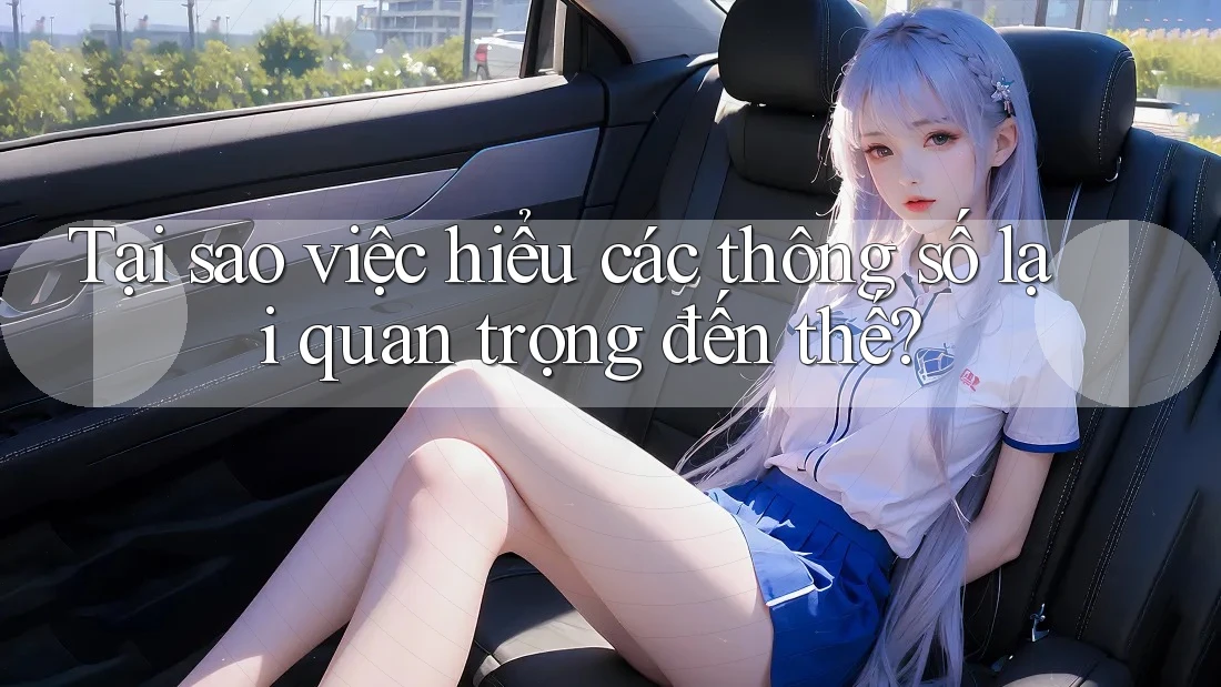 Tại sao việc hiểu các thông số lại quan trọng đến thế?
