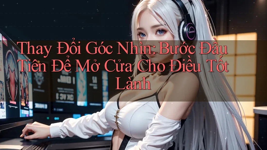 Thay Đổi Góc Nhìn: Bước Đầu Tiên Để Mở Cửa Cho Điều Tốt Lành