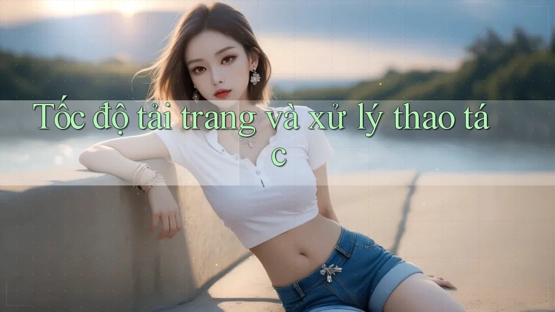 Tốc độ tải trang và xử lý thao tác