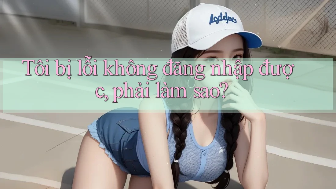 Tôi bị lỗi không đăng nhập được, phải làm sao?